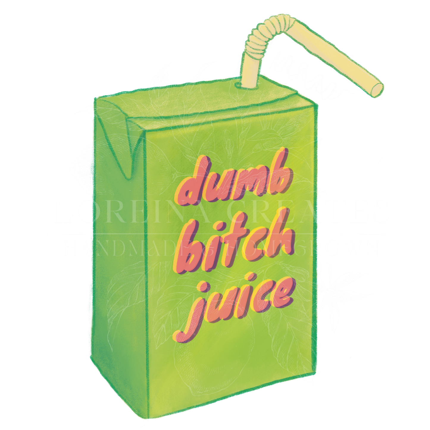 🧃 Shortie Juice Box Sticker
